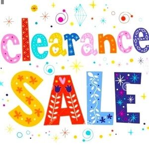 Closing closet sales priced to go